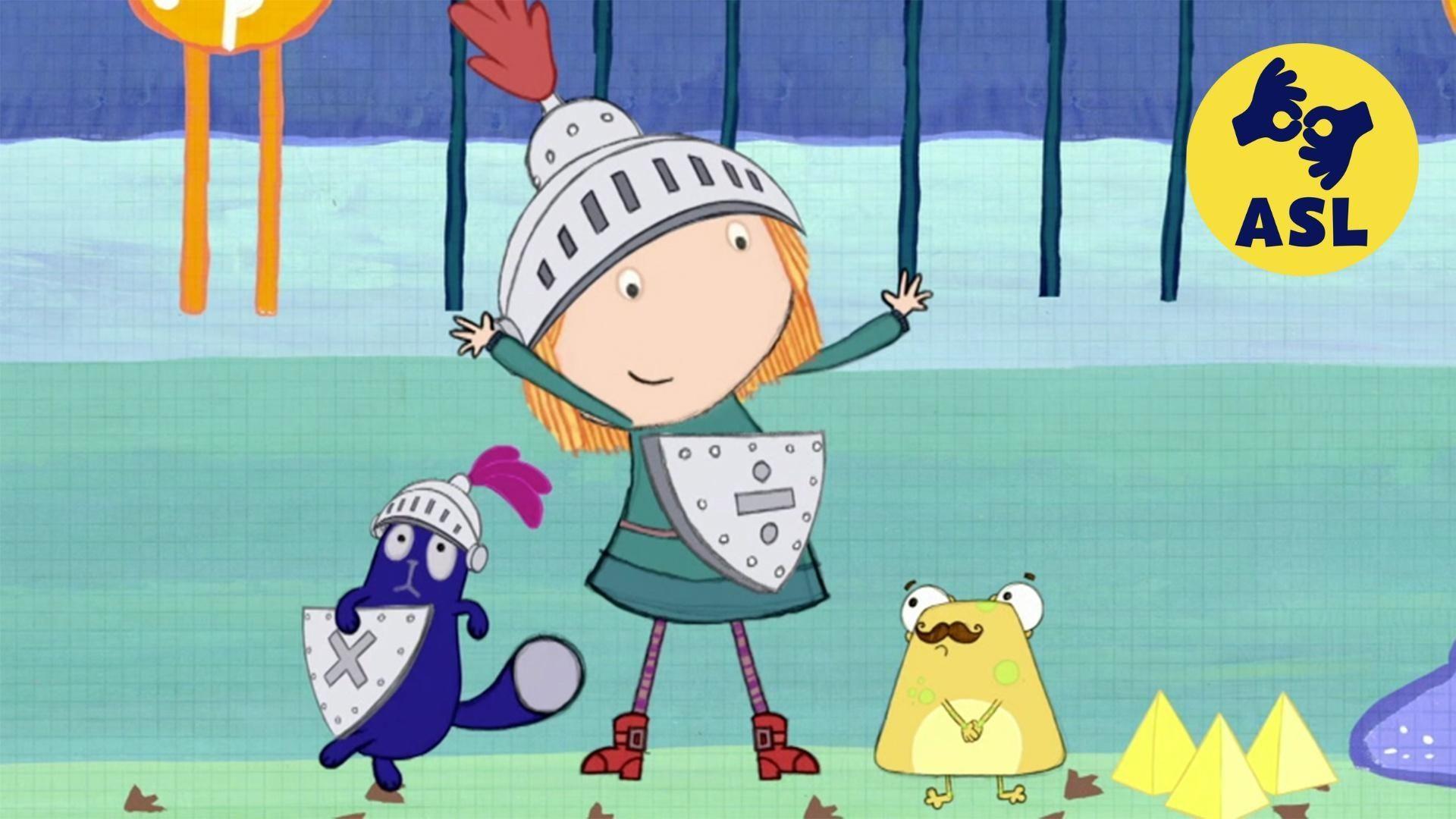 Peg and Cat sort through the mess in Peg's room just in time for company.
