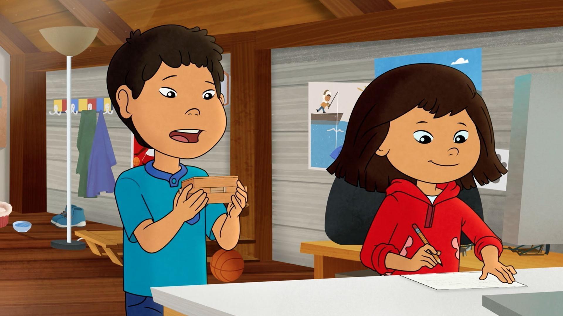 Molly and Tooey discover a puzzle box beneath the floorboards of Tooey's room.