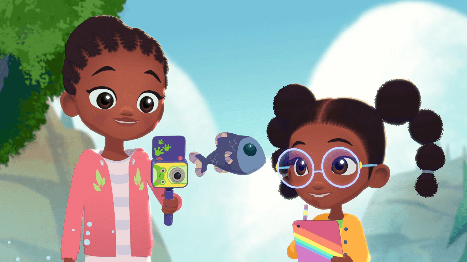 The Hunter kids figure out what the park animals are sensing to make them act differently.