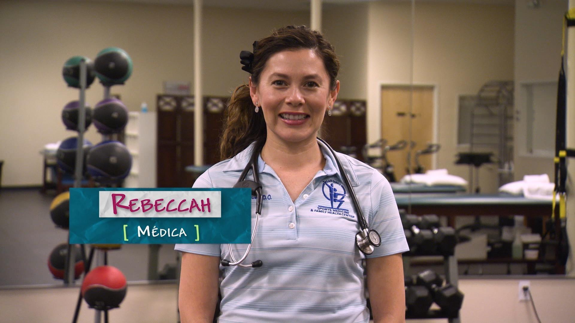 Rebeccah was the Medical Director for Team USA athletes at the Rio Olympics.