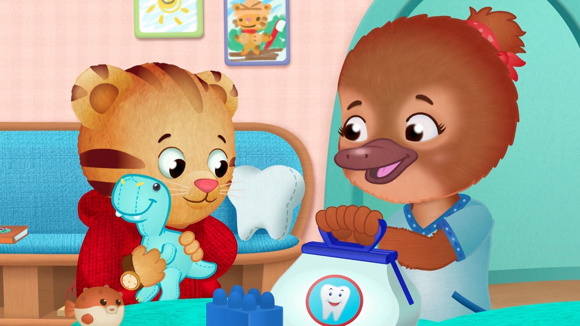 Daniel visits Dr. Plat, his new dentist. / Daniel gets his first haircut.