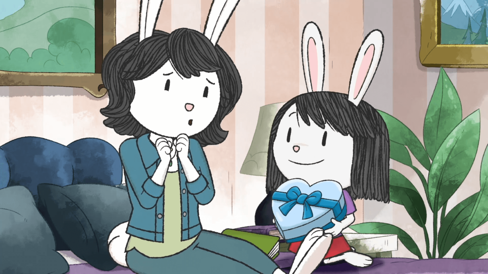 Elinor learns how chocolate is made / The kids learn about jade plants.