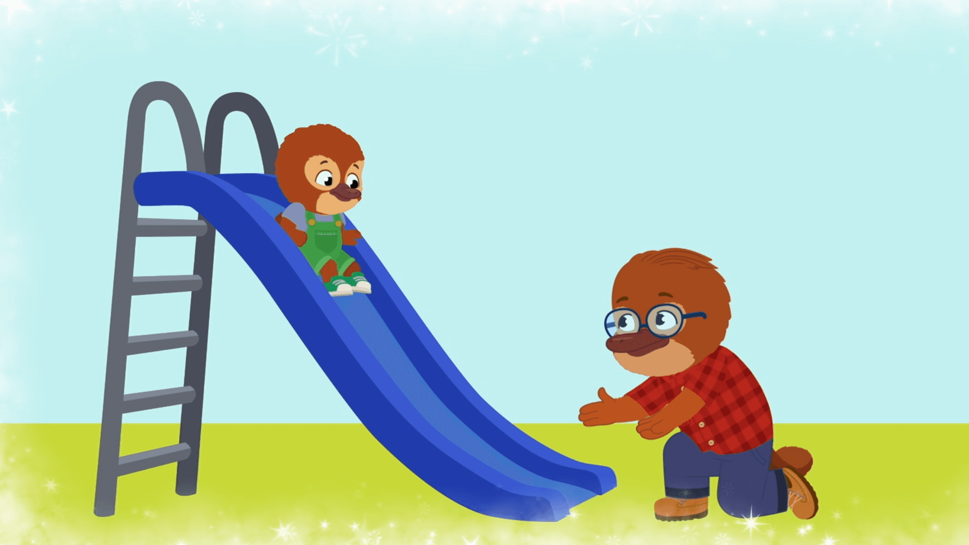 A song about how you can be brave if you have a little help from friends and family!