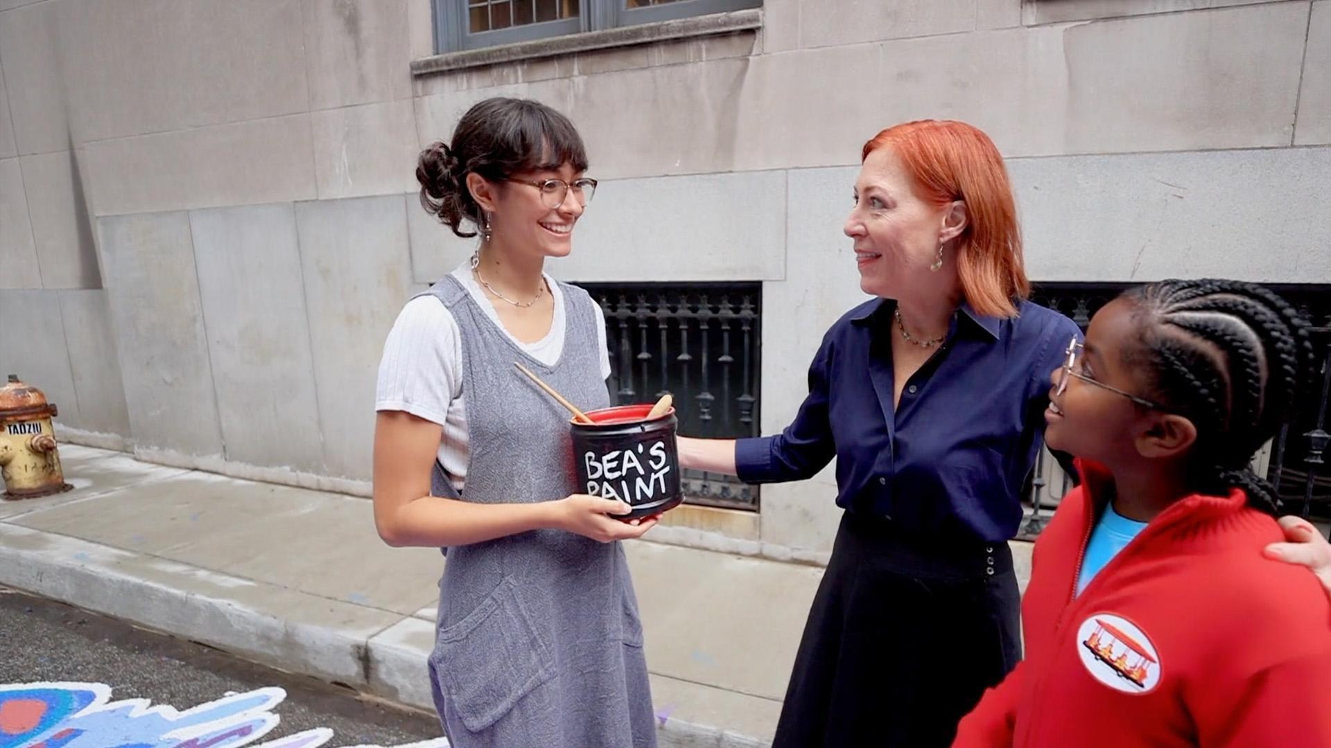 Lyric finds art in surprising places!