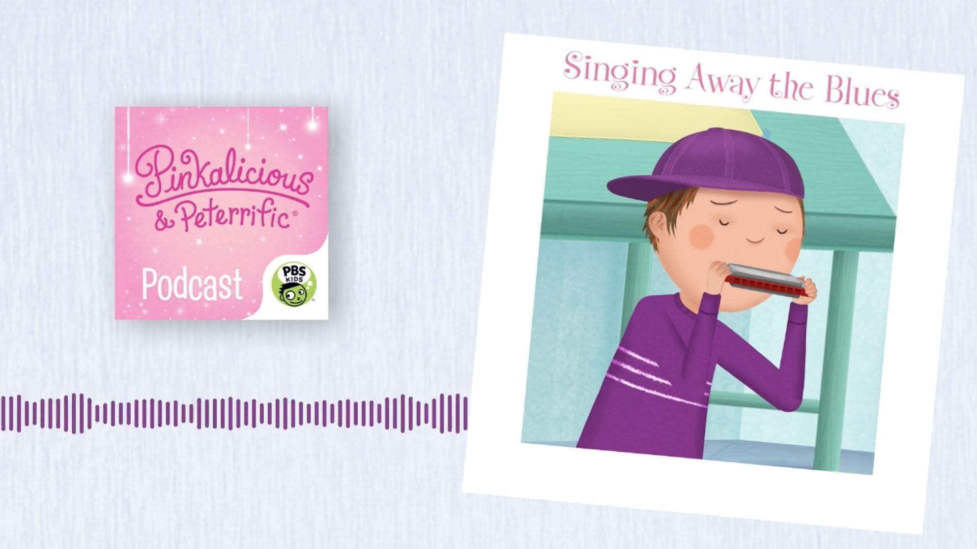 Pinkalicious and Peter express their sad feelings through song.