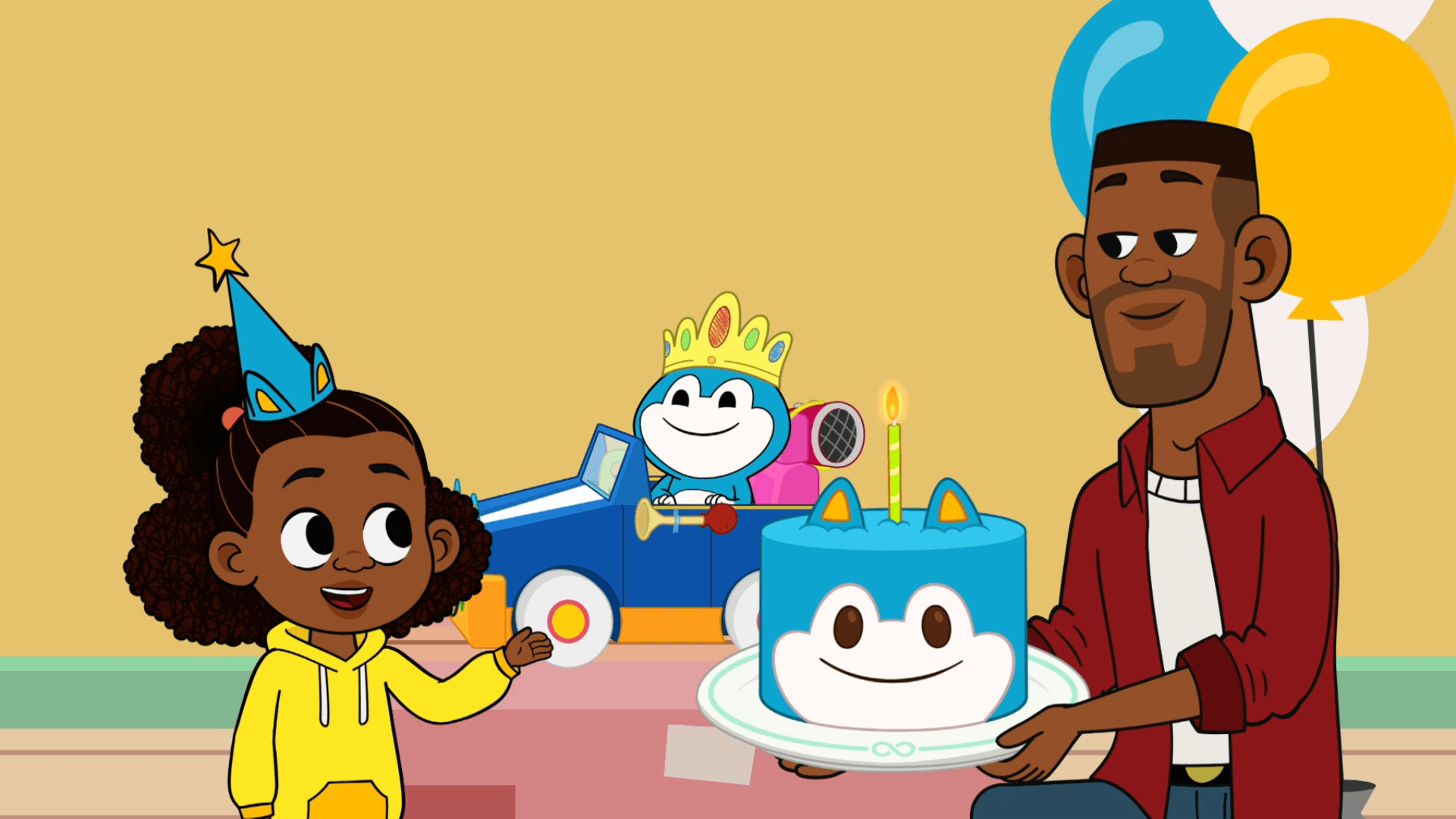 The Loops and their neighbors gather for a day to celebrate Stu.