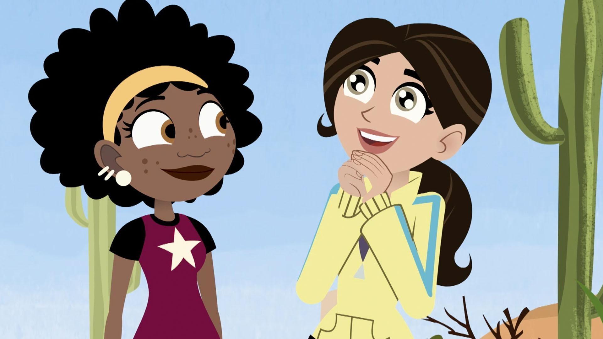 The gang finds a Harris's Hawk in the desert.