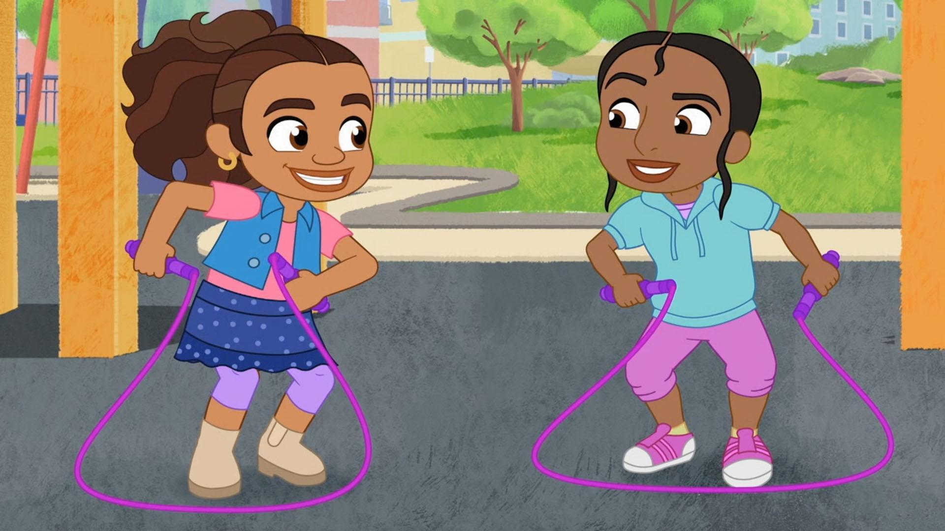 Alma and Rafia compete to see who is the World's Greatest at different activities.