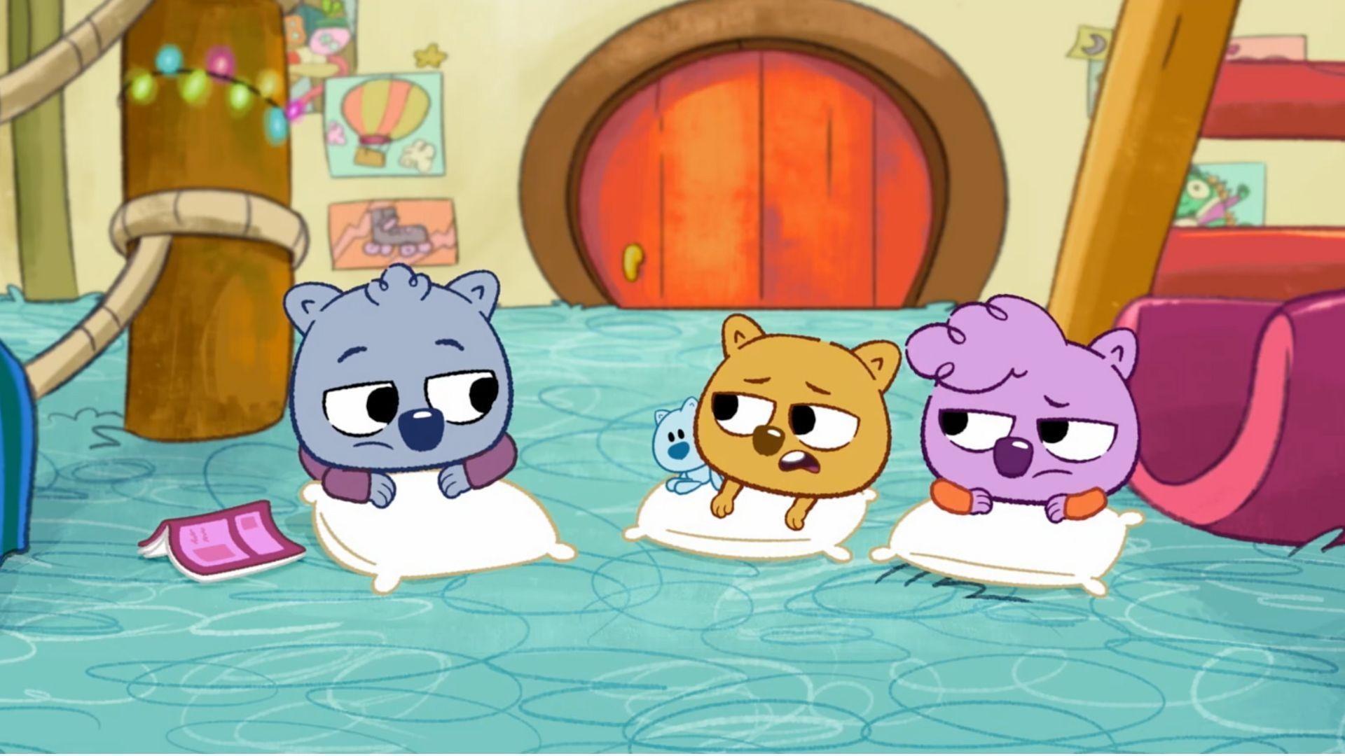 The Wombats try to fix their solutions for how to stay awake to watch the Acorn Ball drop