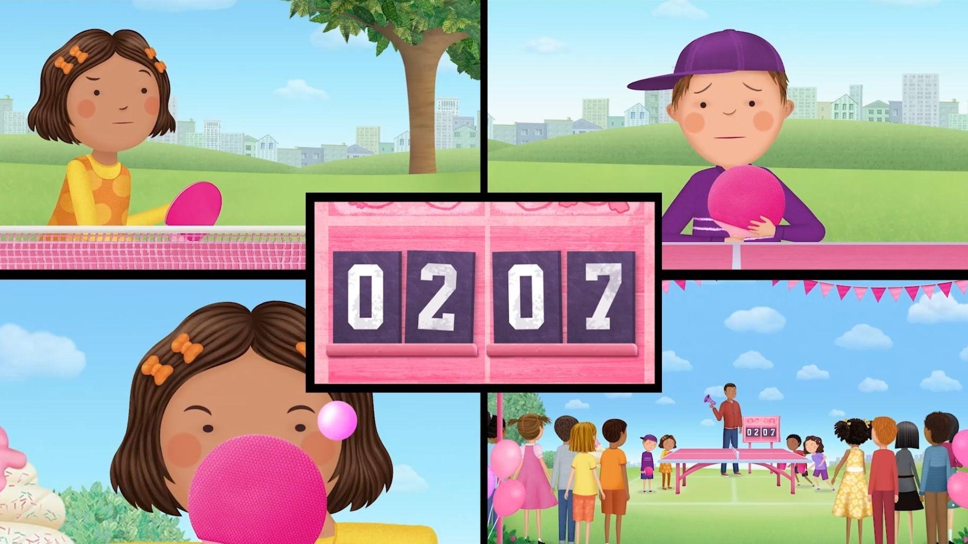It's the day of the Pink Pong tournament, but Peter is too nervous to play!