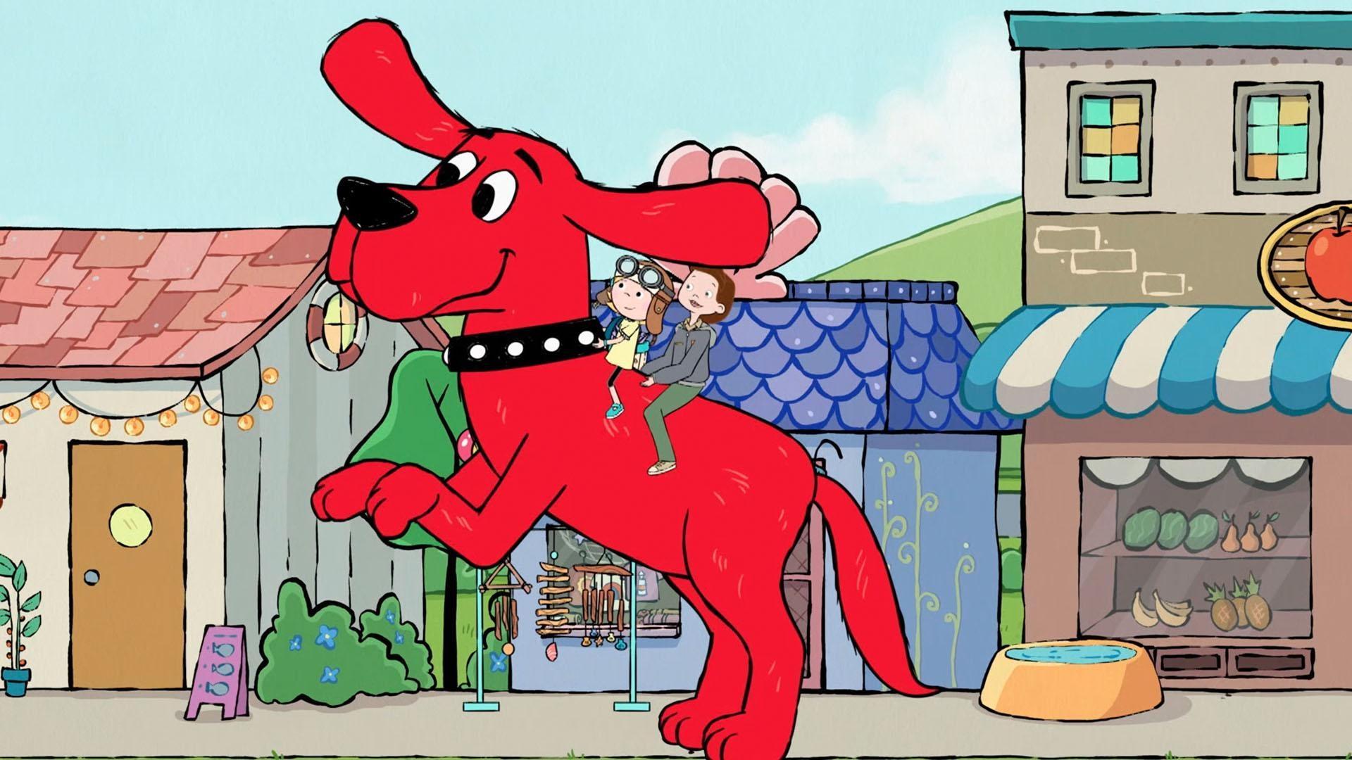 Aunt Violet the pilot comes to visit! / Emily Elizabeth and Clifford become magicians!