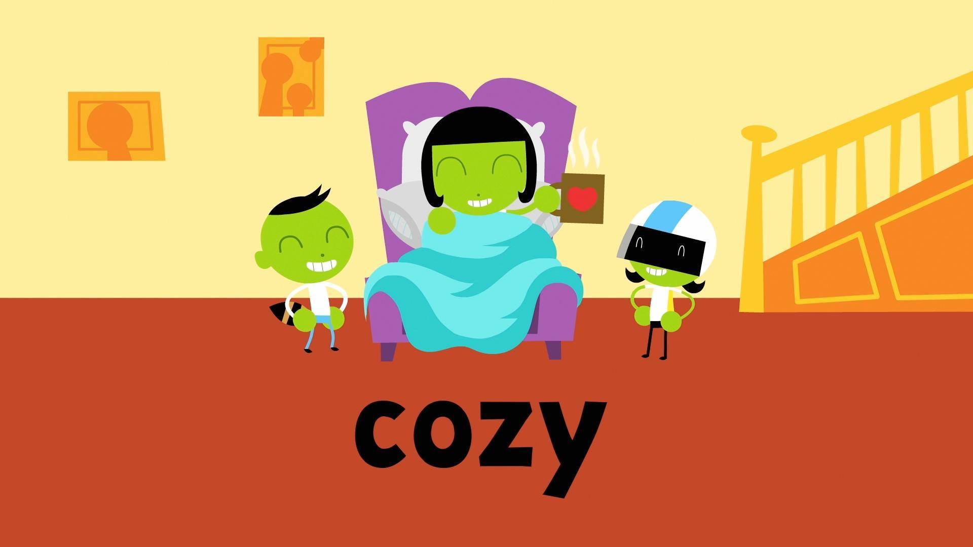 The word of the week is "cozy"!
