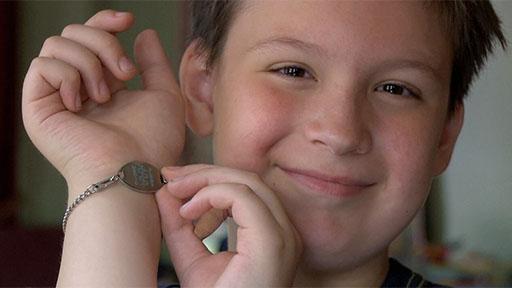 Owen explains how he lives a normal life even though he has a peanut allergy.