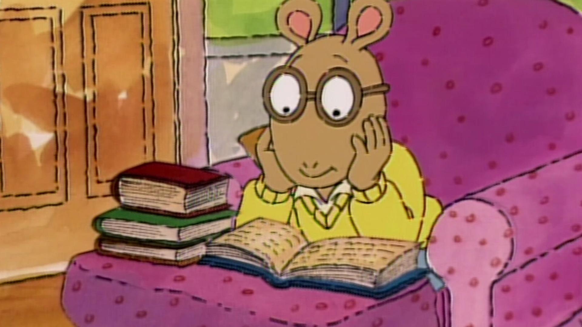 Arthur is assigned to Mr. Ratburn's class. /Arthur is apprehensive about the spelling bee.