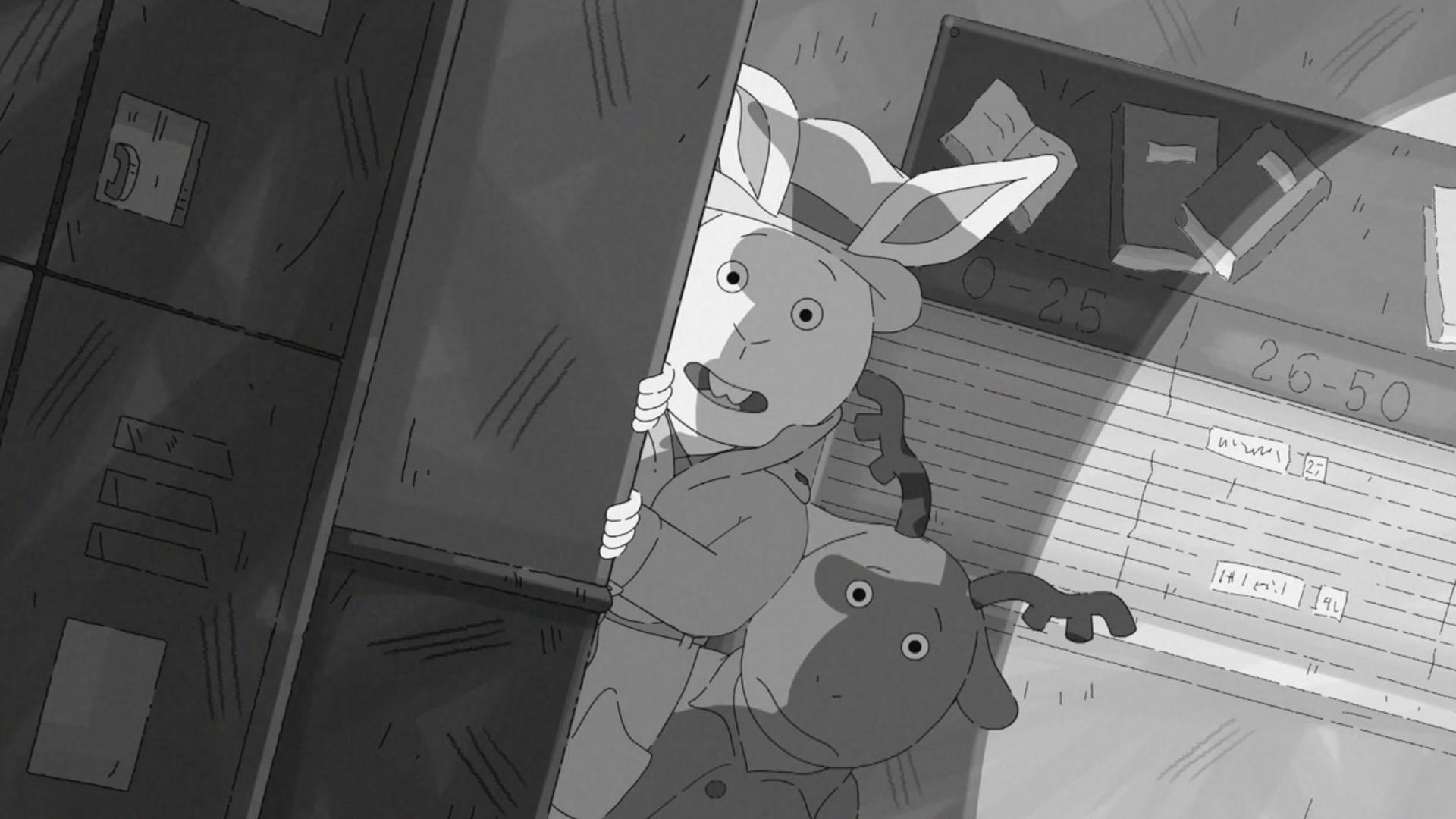 Buster investigates Fern's bad mood. / Buster looks for a new best friend.