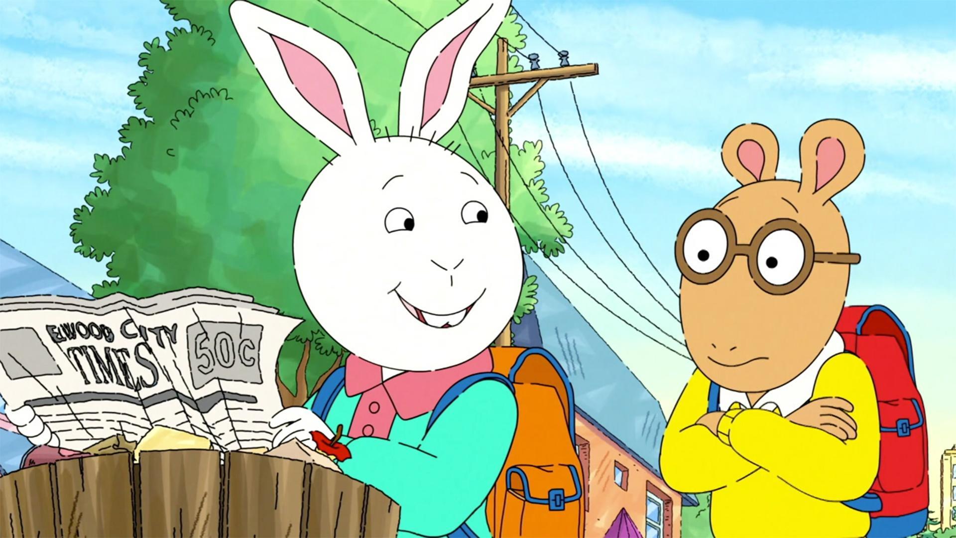 The new Buster isn't buying anything! / Dogs love Arthur! Well, all except Carrot Cake...