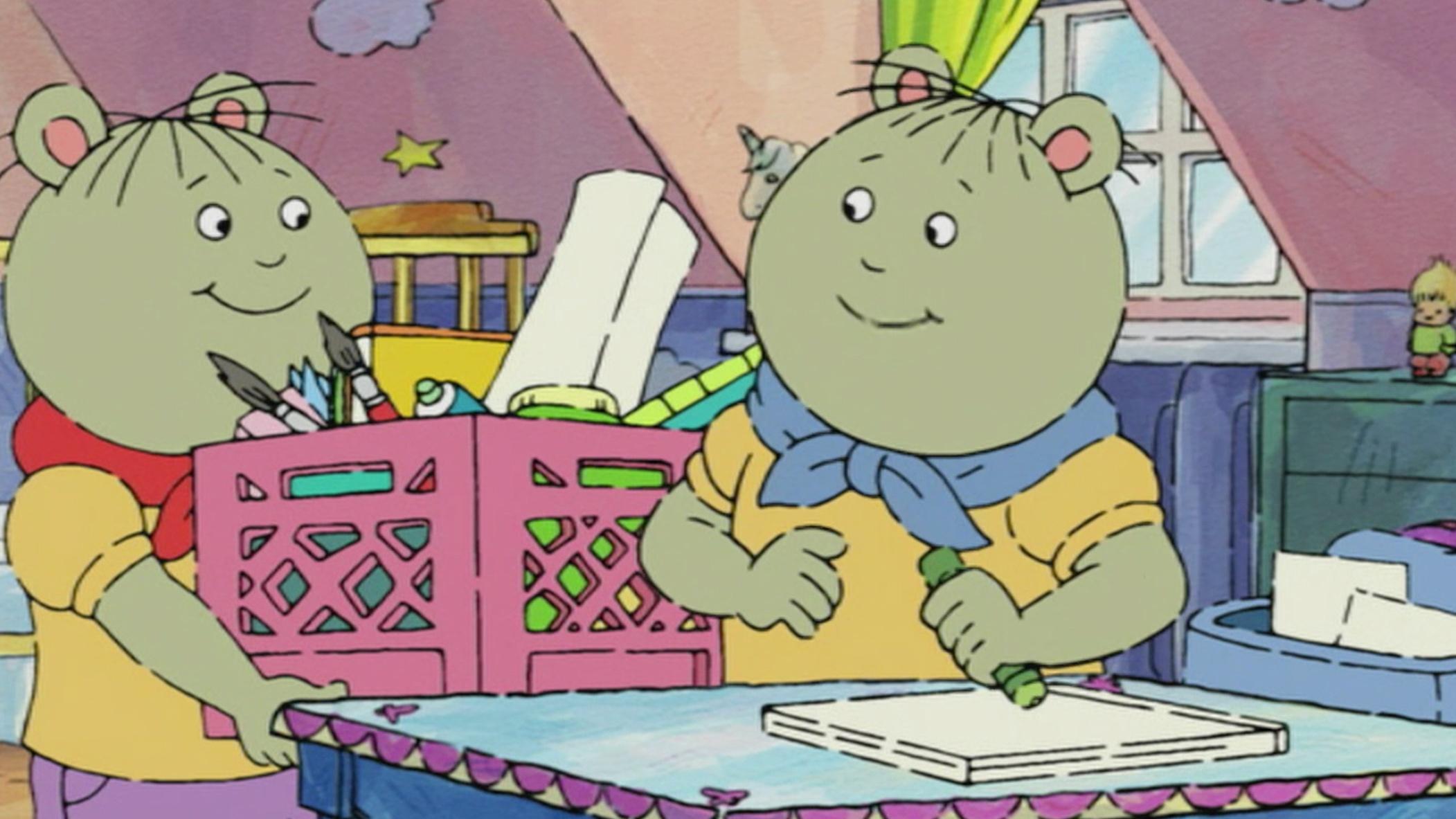 The Tibbles set out on new business venture./Arthur and his friends find a hidden oasis.