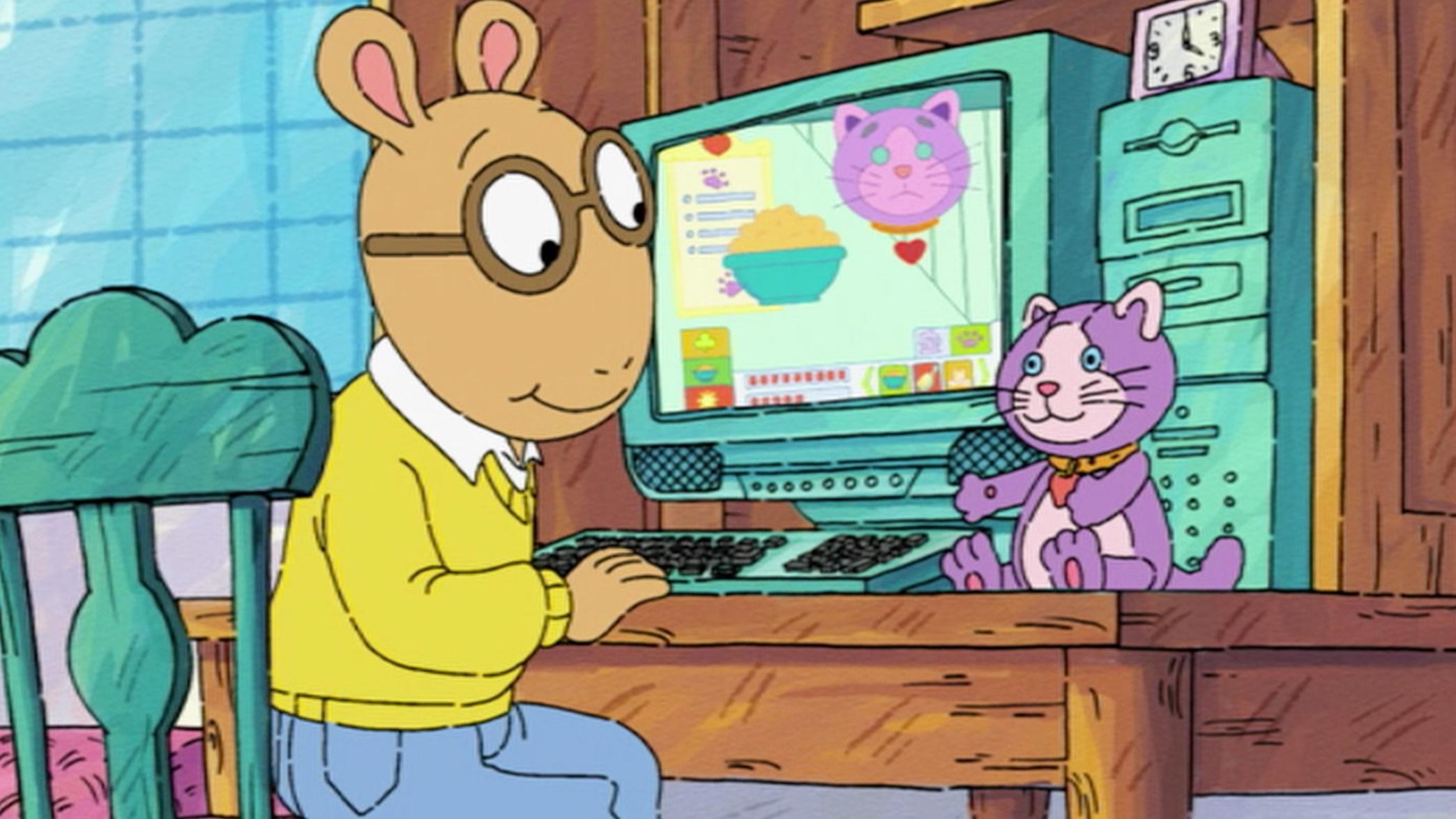 A virus ruins the Reed family computer./Arthur and D.W. turn an attic into a clubhouse.