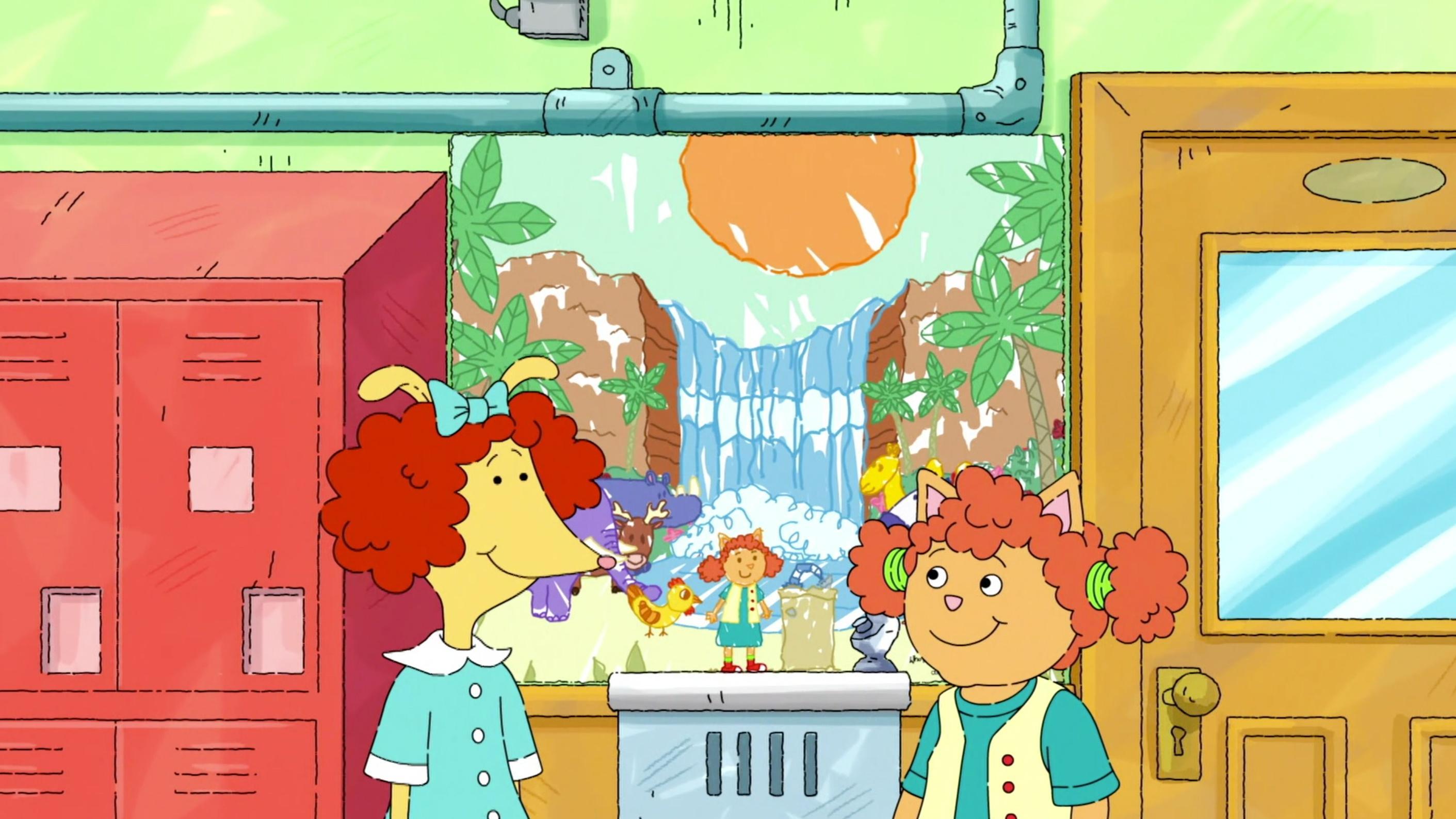 Sue Ellen thinks she isn't a 'math person'. / Sue Ellen is excited to meet her pen pal.