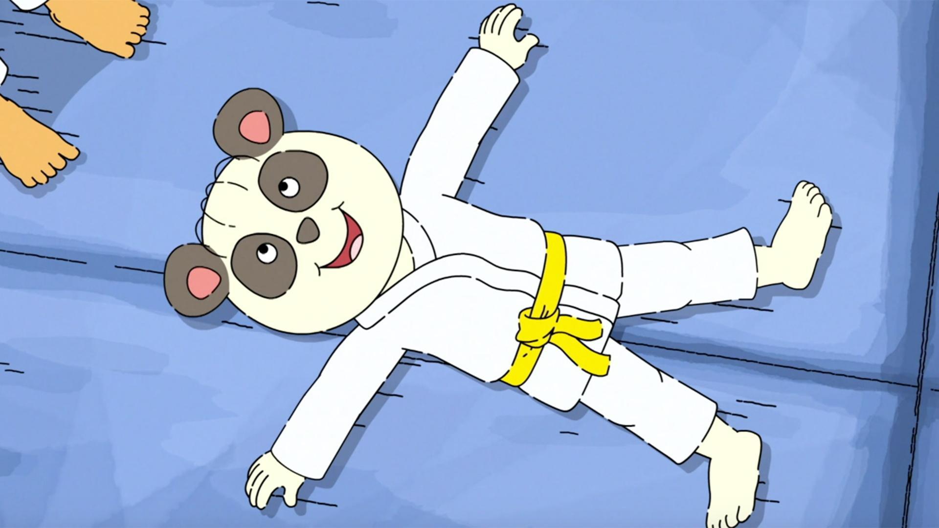 Sue Ellen shows Tenzin her karate skills, and it doesn't quite go as planned.