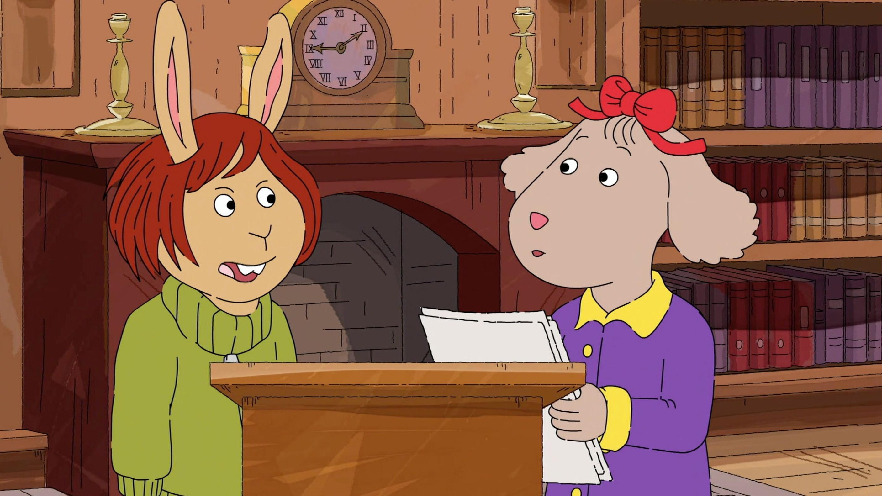 Fern has writer's block! / Sue Ellen decides to stop eating meat.