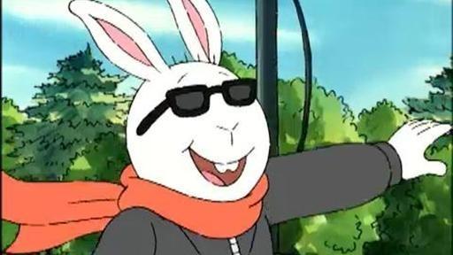 Muffy found the perfect place to take pictures with her new camera: the jungle gym.