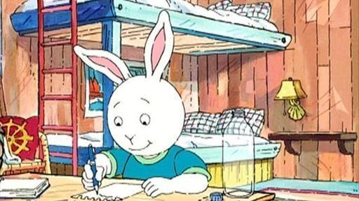 Buster writes a message in a bottle to the King of Atlantis.