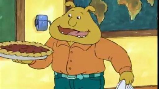 Every Christmas, Binky's family volunteers at a homeless shelter.