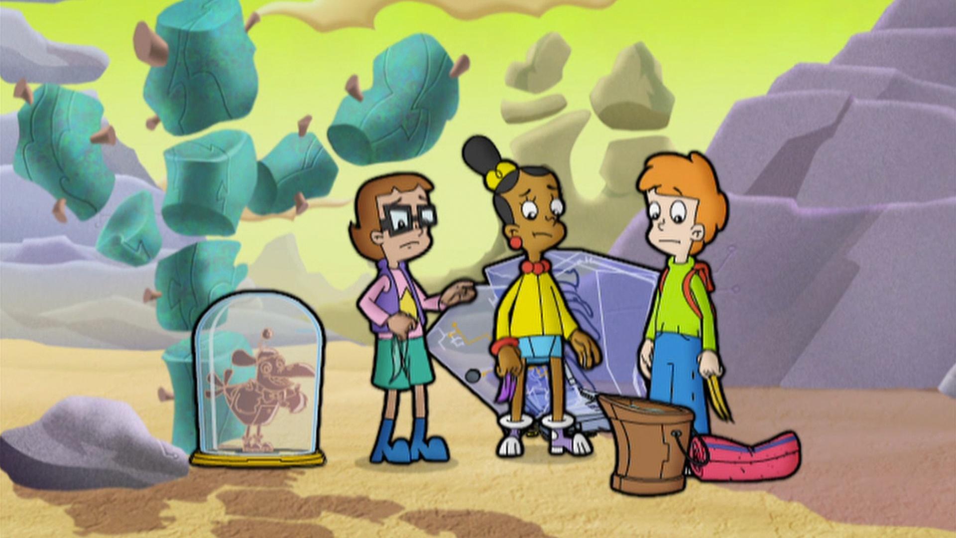 The kids have a really cool plan for Digit's surprise party!