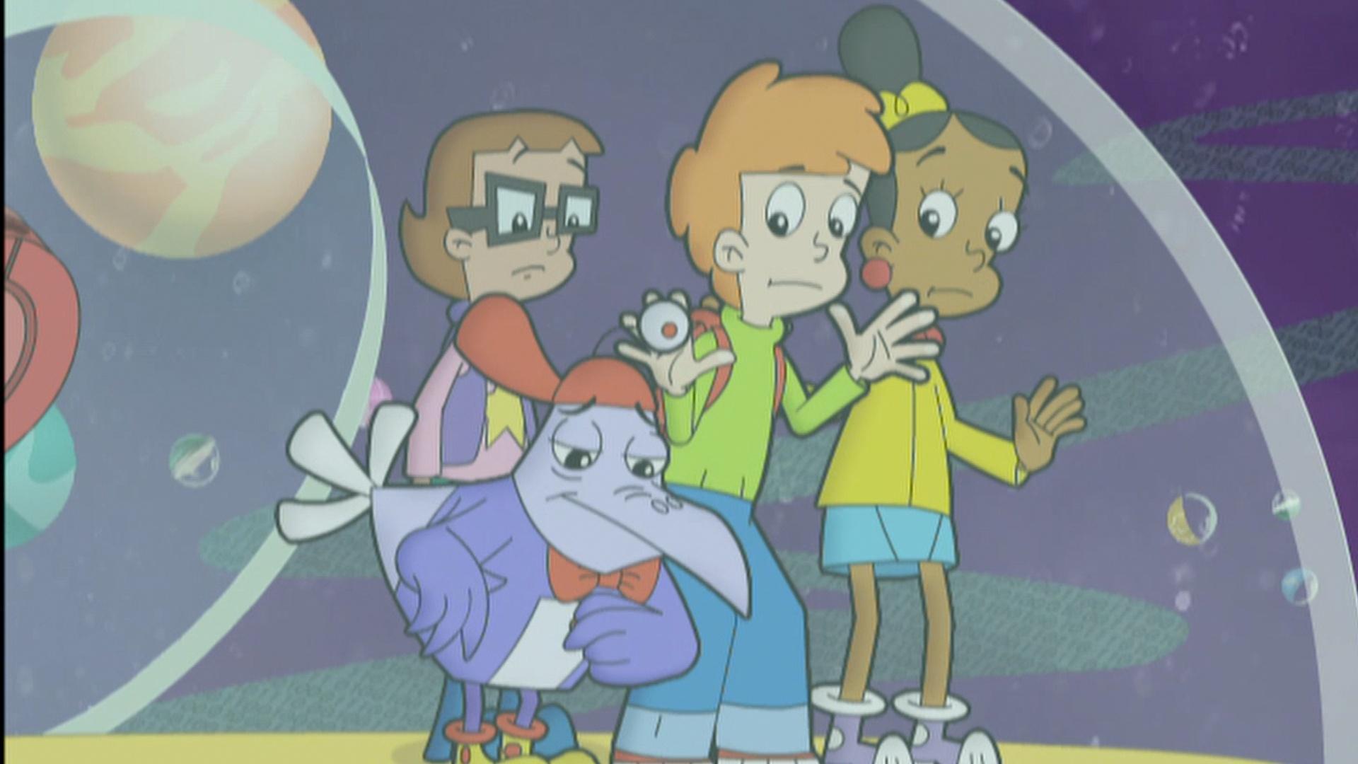 Hacker traps Digit and the kids in one of the dreaded Spheres of Fears.