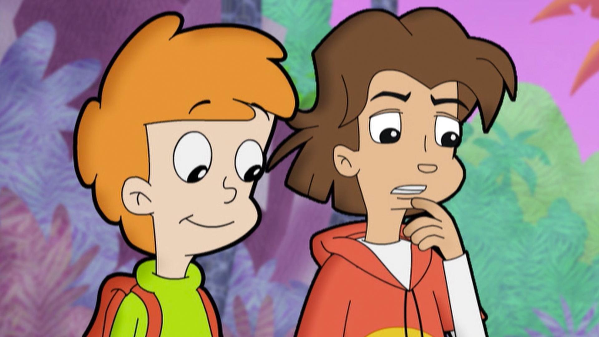 Hacker challenges the kids and their friends to solve a series of puzzles.