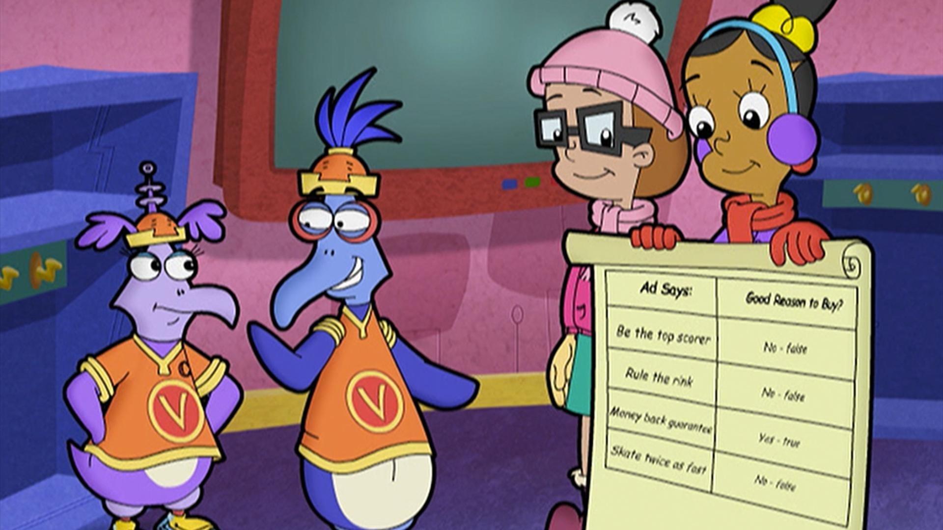 The CyberSquad must analyze a sneaky ad campaign.