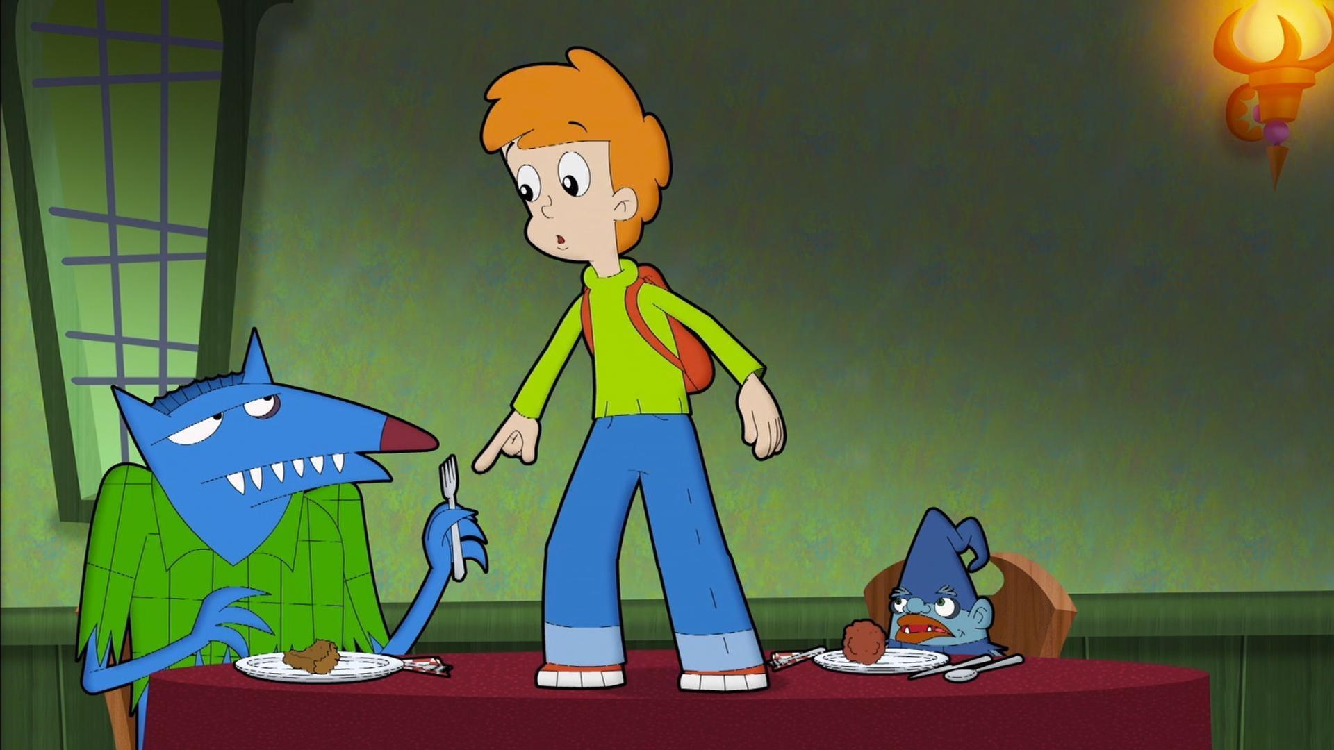 The CyberSquad discovers a popular new restaurant is serving unhealthy food.