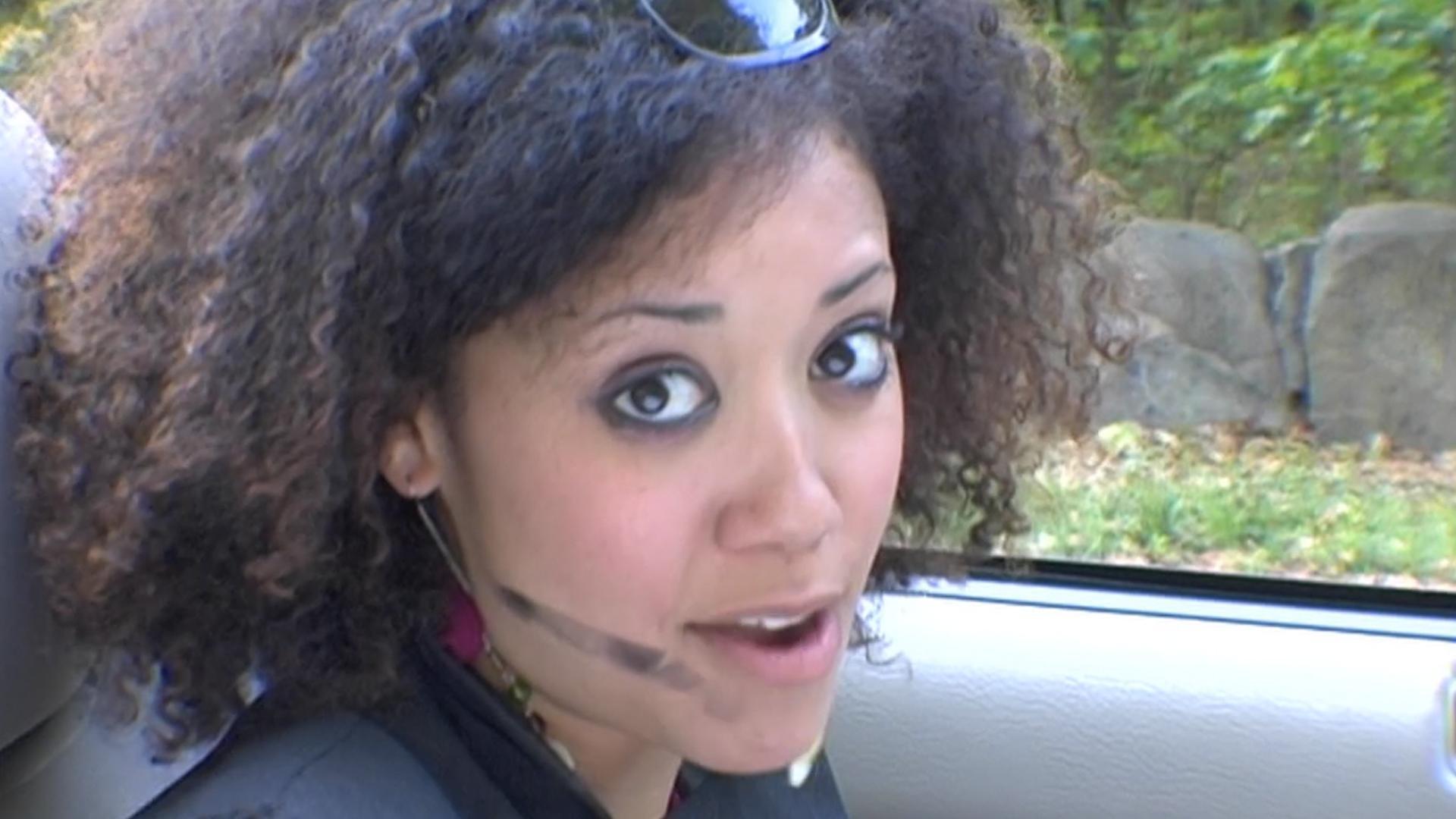 Bianca has to calculate her time, distance and speed to make it in time to a movie.