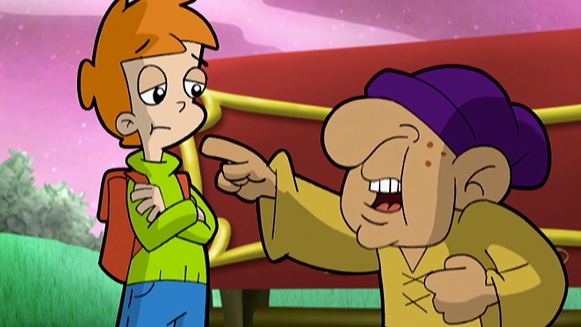 Dr. Marbles and Lady Lovelace will be lost in time unless the CyberSquad can stop Hacker.