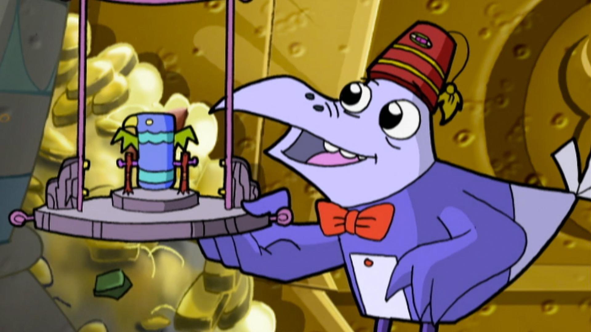 Dr. Marbles finds the encryptor chip, which he needs to delete Motherboard's virus.
