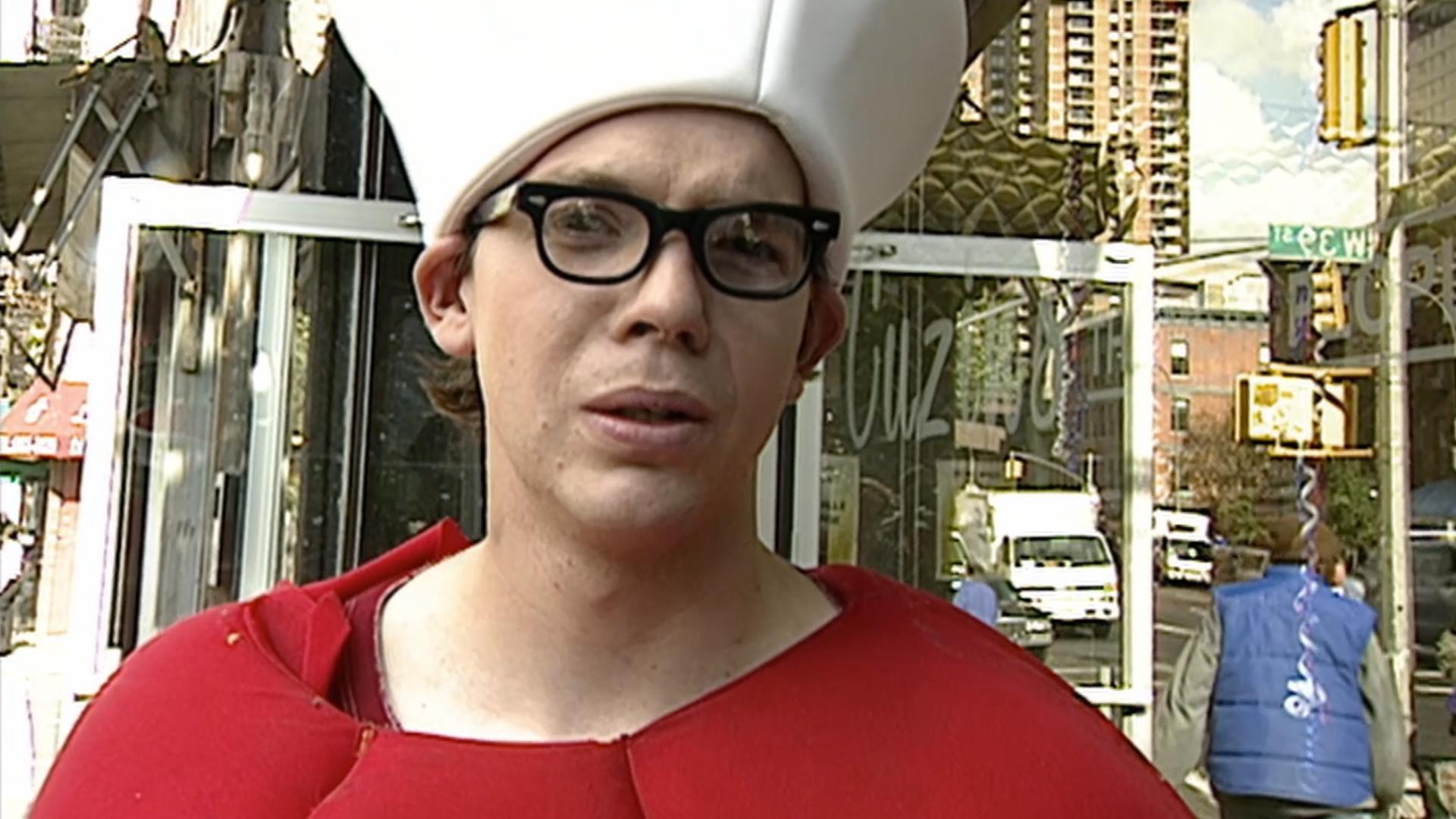 Harry combines a few sandwich ingredients to make many different kinds of sandwiches.