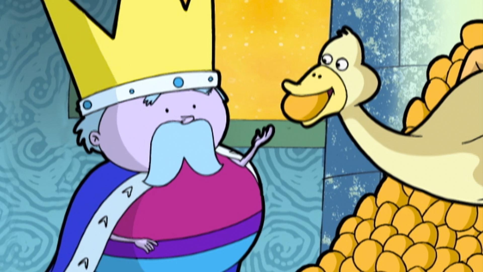 Hacker kidnaps the King of this fractured fairy tale world.