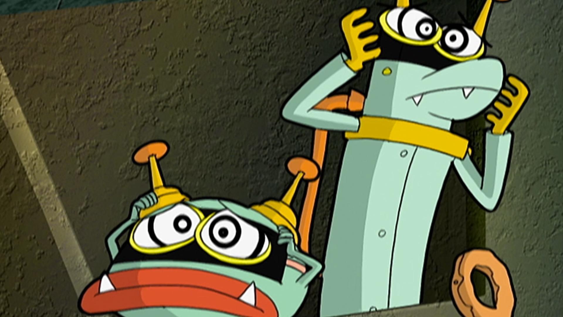 The CyberSquad must rebuild their broken ship.