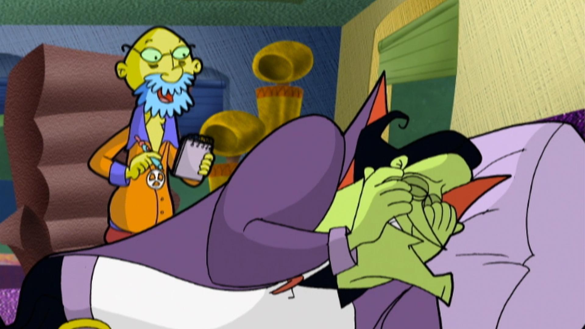 Hacker challenges Jackie, Matt and Inez to a contest on cyber-wide television!