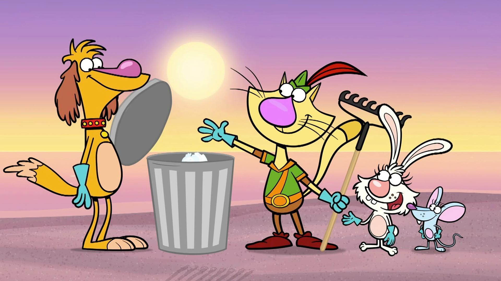The gang sings about how Earth Day should be celebrated every day.