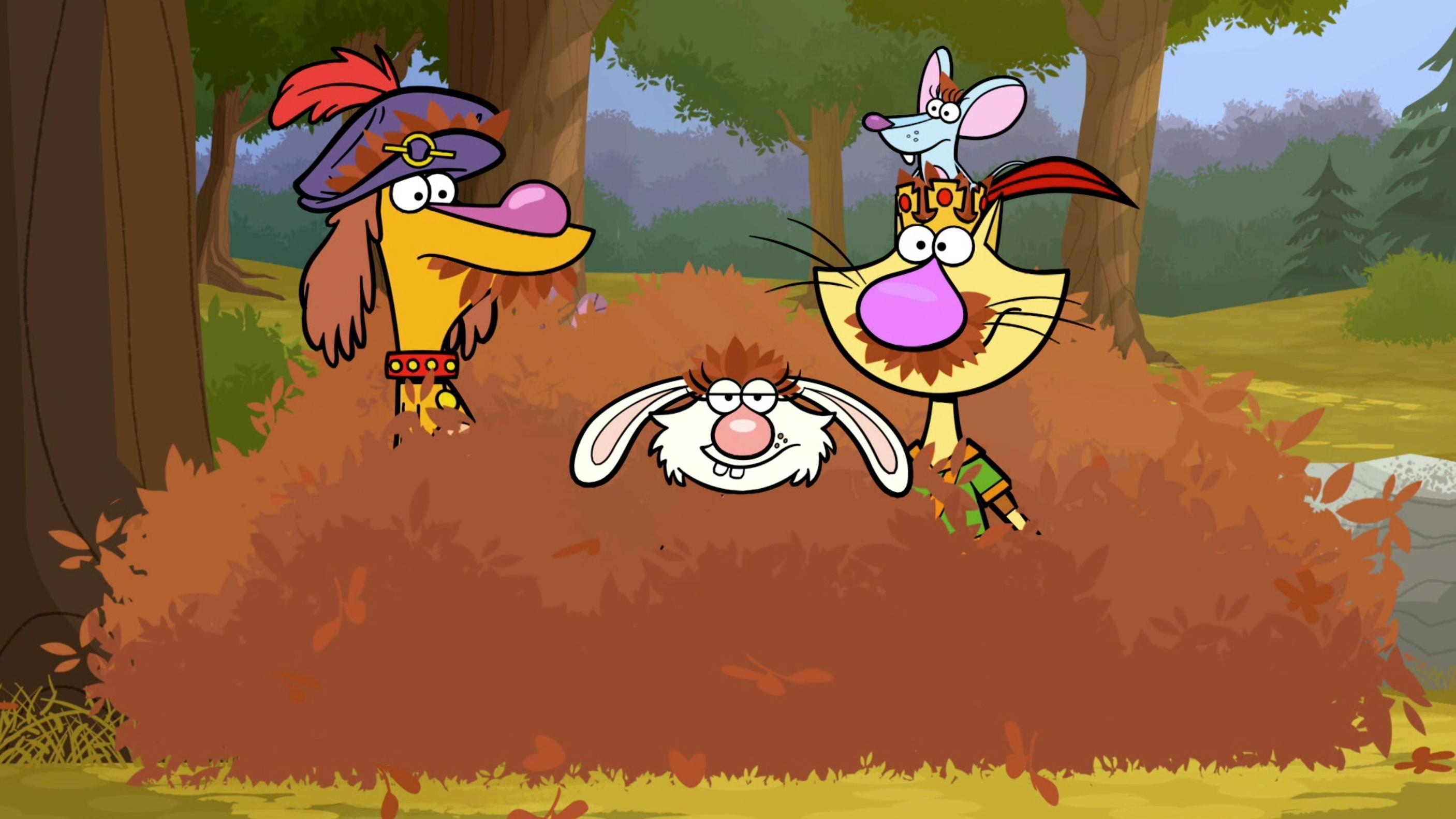 The gang finds an idyllic spot to set up their royal castle, for a day of royal play!