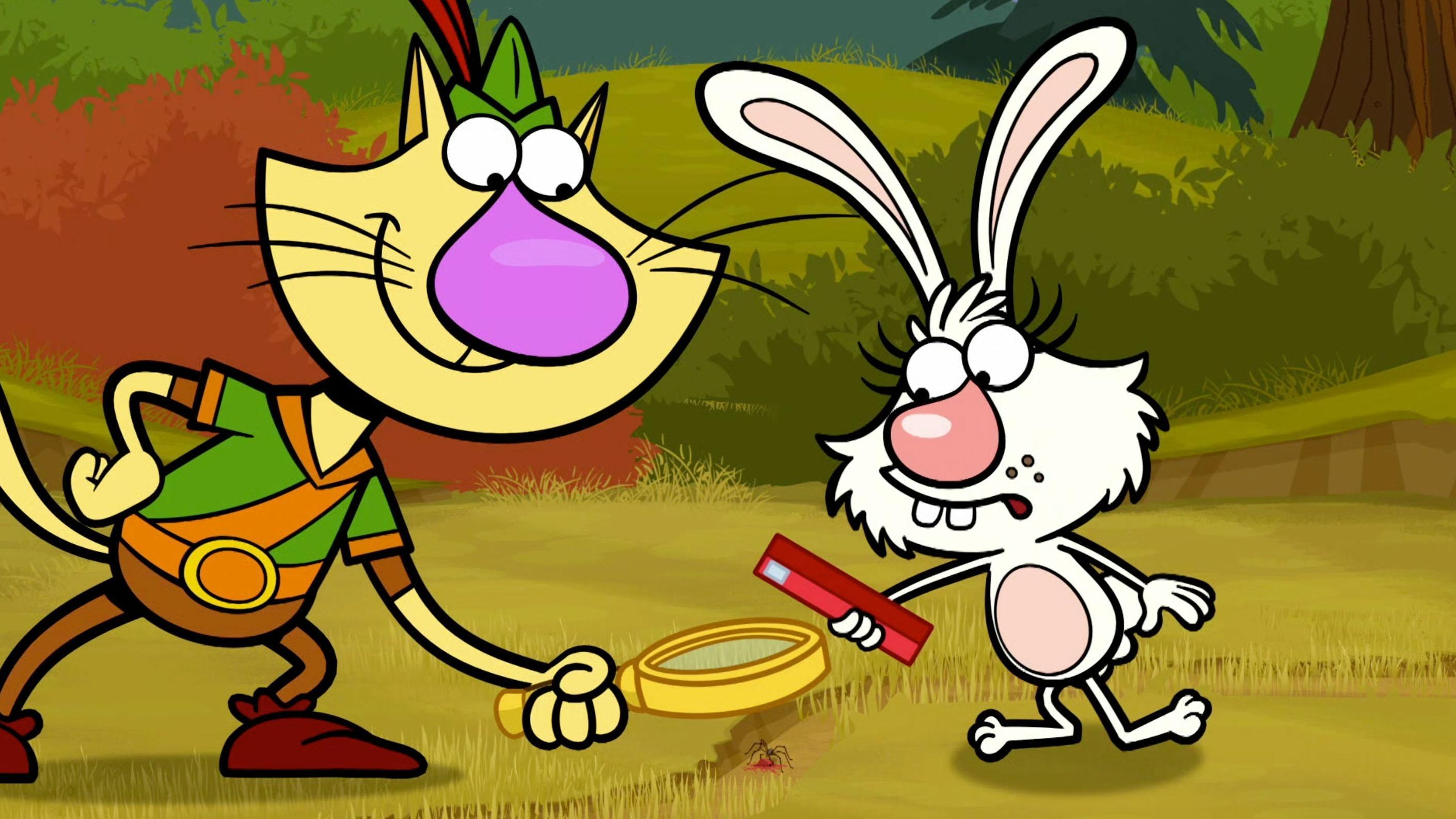 Nature Cat, Hal and Daisy need to find The Li'l Mouse Trail.