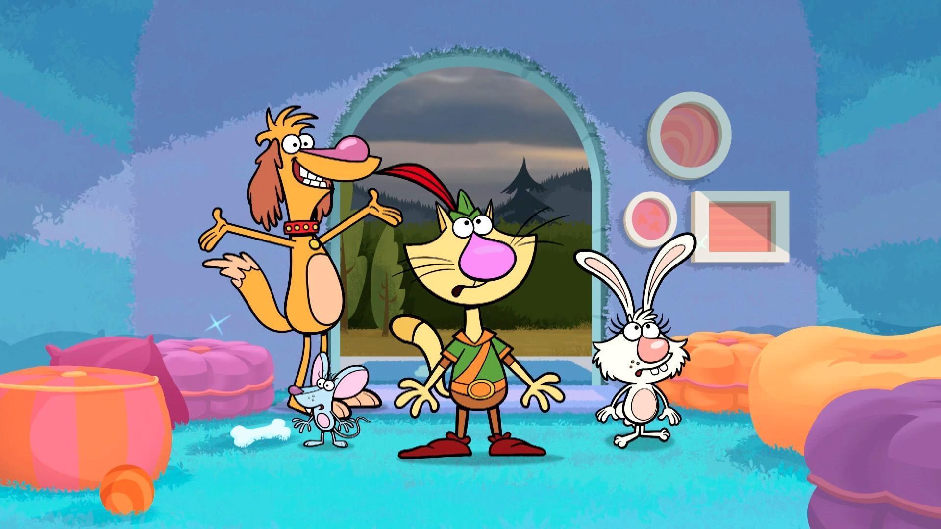 Nature Cat and his friends learn what to do during a thunderstorm.