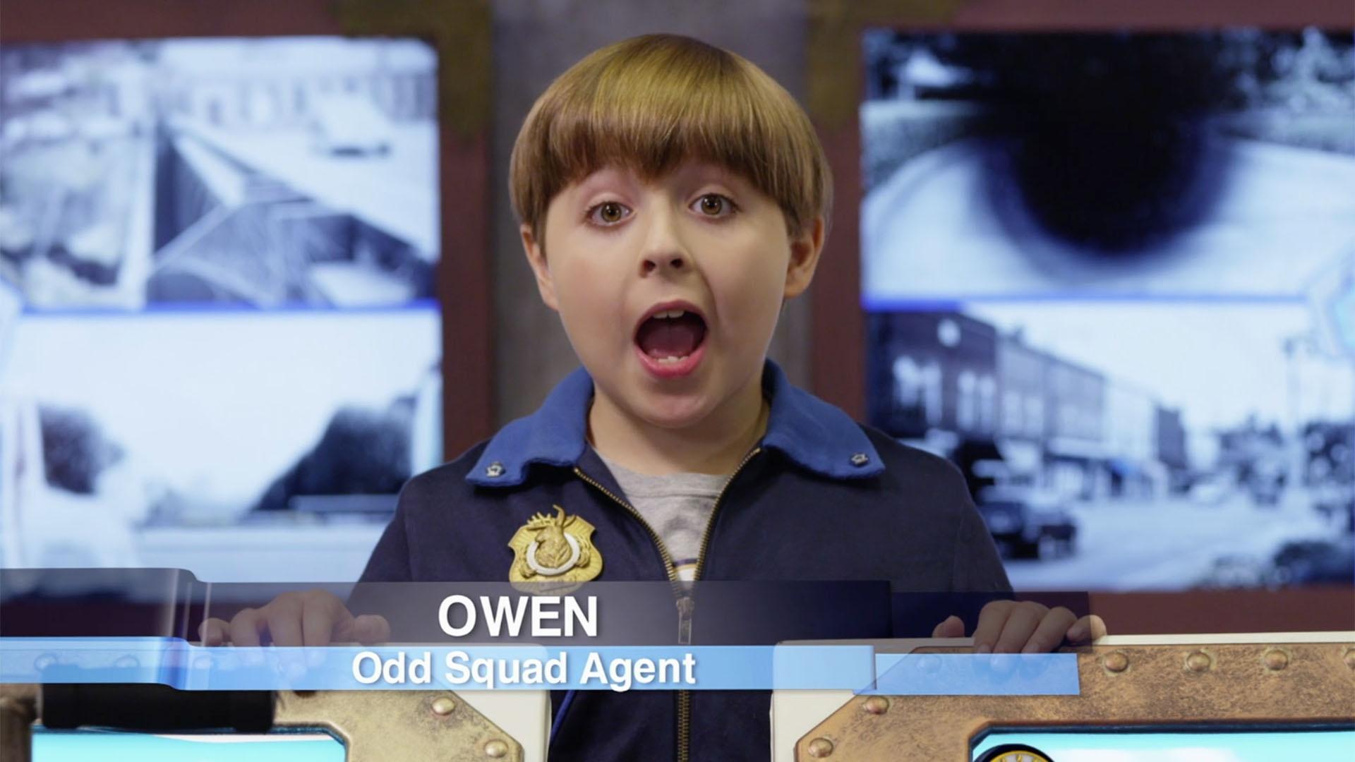 Agent Owen, Head of Security at Odd Squad, tells us a little about himself.