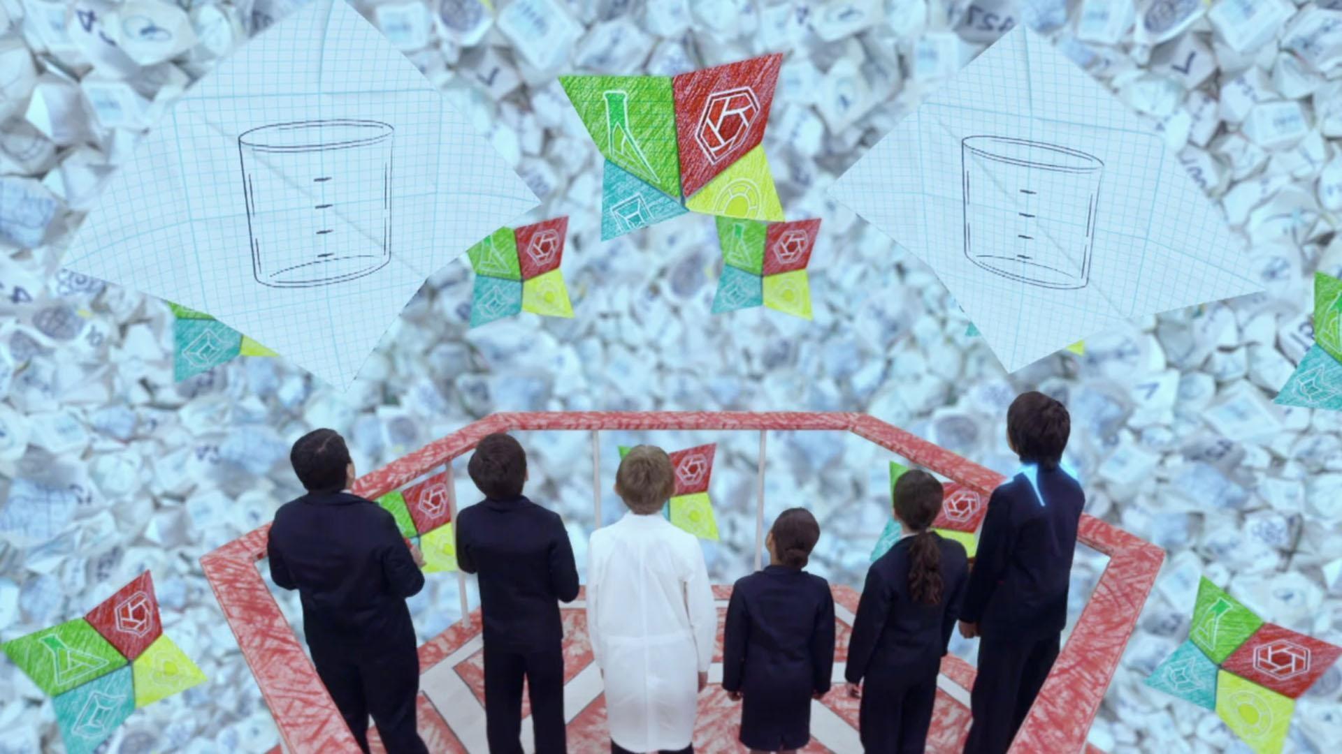 Rival teams of agents visit the Mathroom to settle the score.