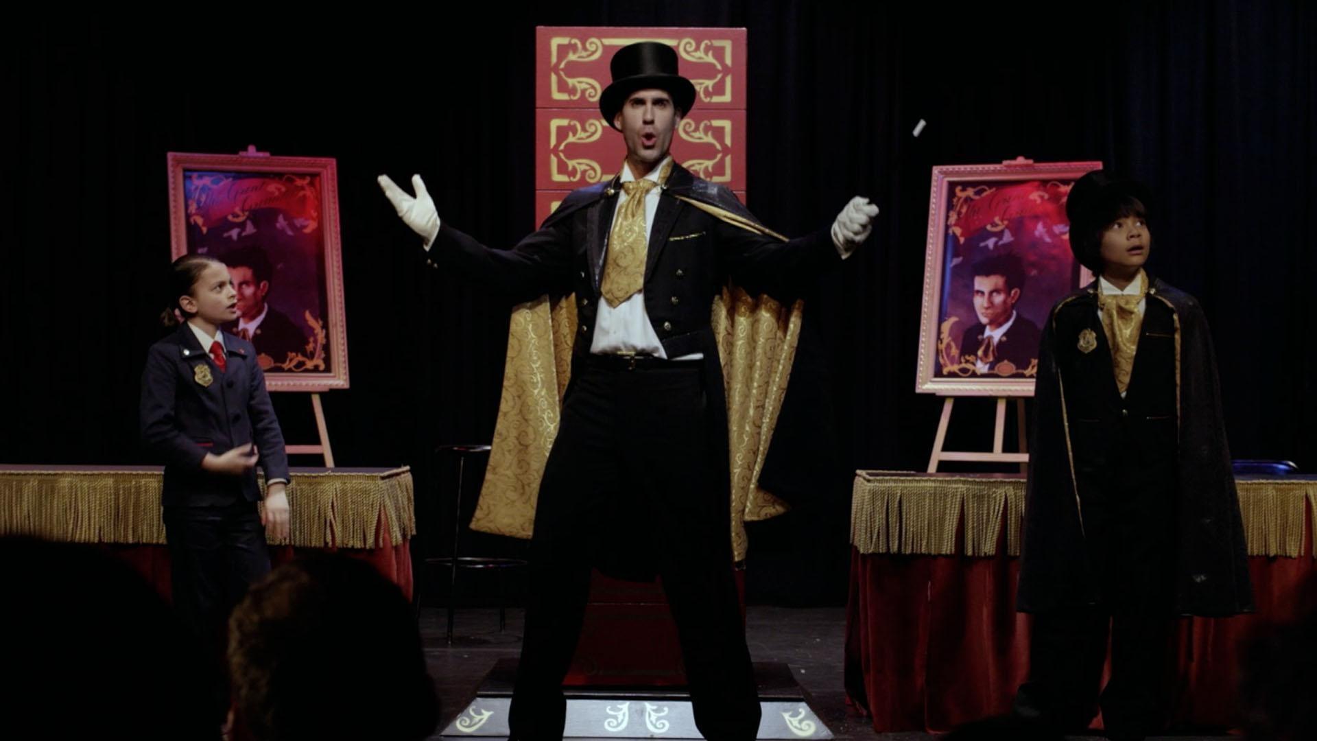 Olive catches a case of the skips and disappears./Otto wants to see his favorite magician.