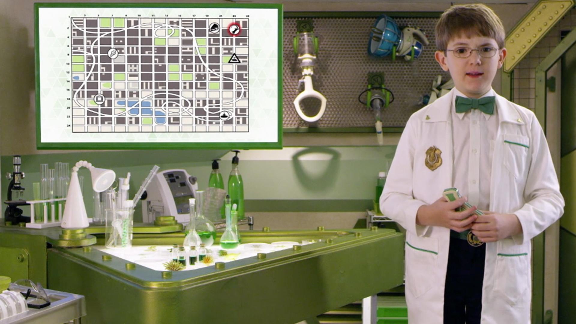 Oscar gives the traffic report for town.