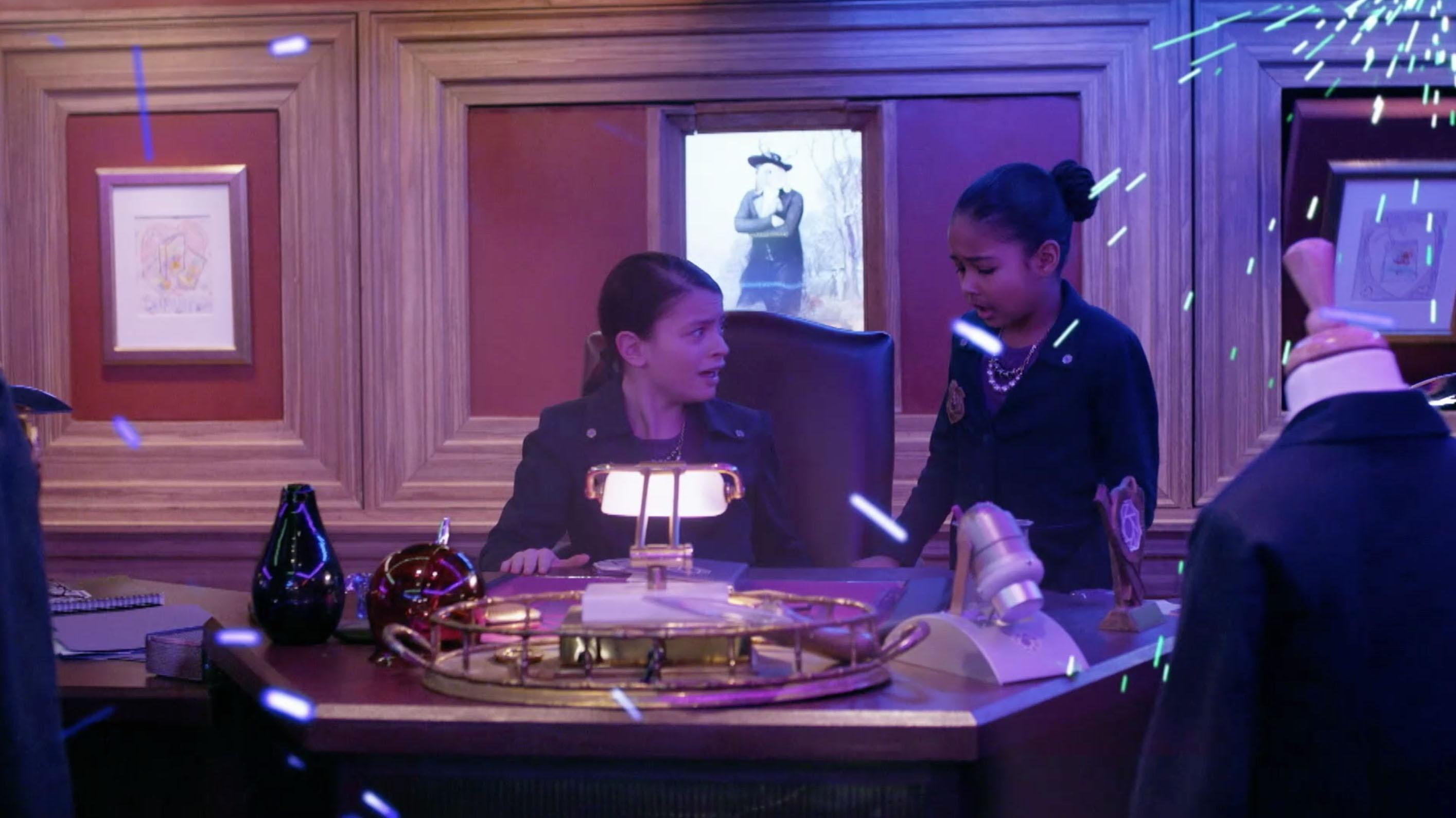 Ms. O is busy training Olive to run her own Odd Squad.