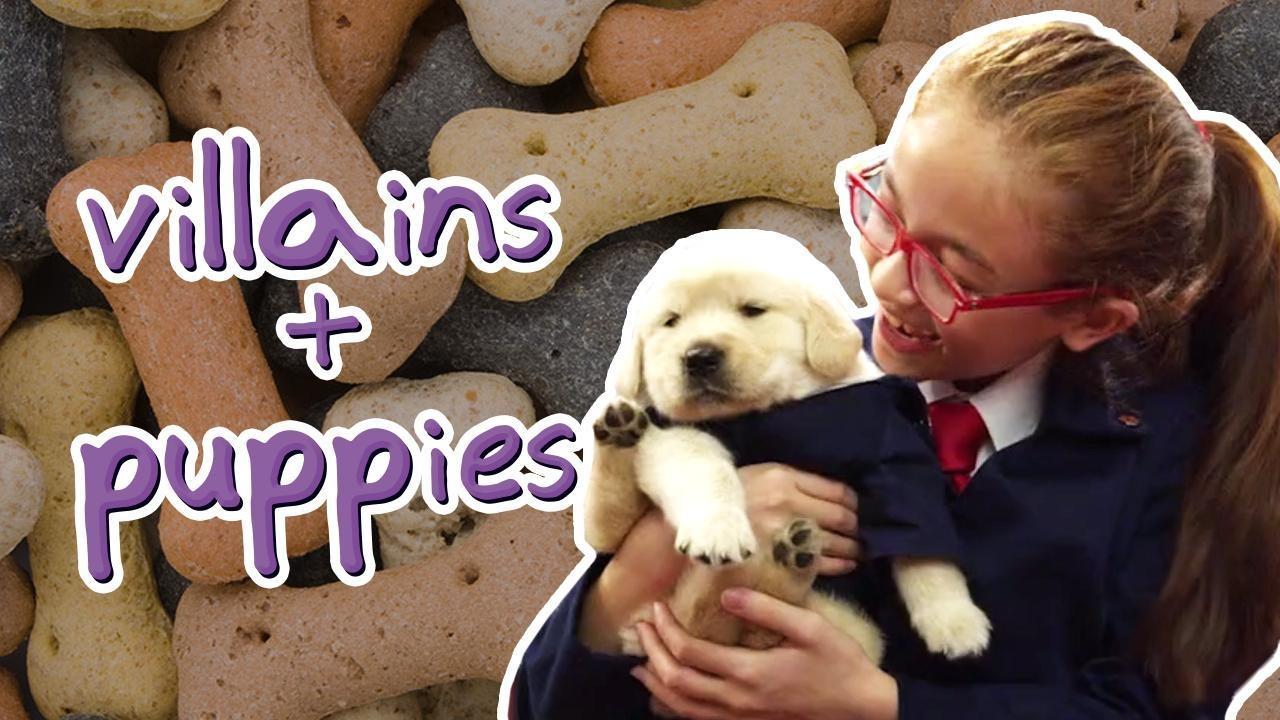 Olympia wants you to vote for your favorite worst villain! And... there are puppies!